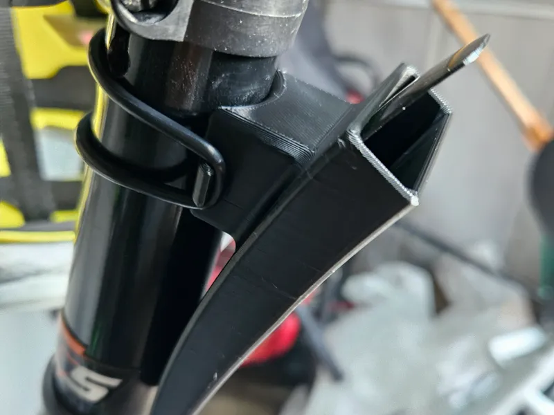 Sunglass clips holder for bicycle