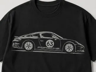 Porsche966 tshirtaufdruck