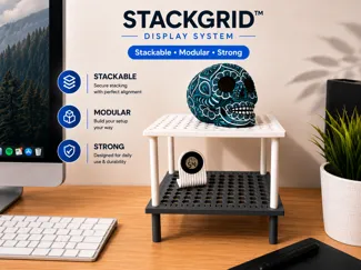 StackGrid Display System | Modular Display Stand