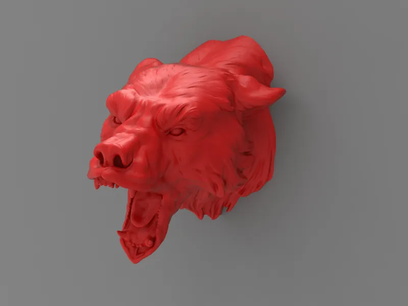 Bear head