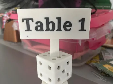 Bunco Table Maker Custom