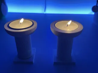 pillar for candle