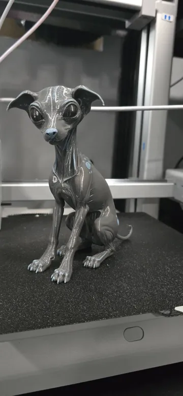 Modelo para impresión 3D: Alien Dog — vista de referencia 4
