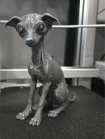 Modelo para impresión 3D: Alien Dog — vista de referencia 2