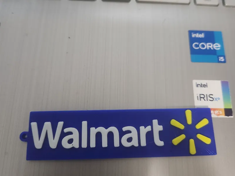 Walmart keychain