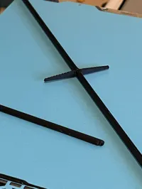 Mast verbesserter Druck 0.2mm layer, 2 walls, 15% infill