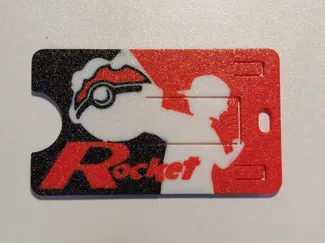 Team Rocket-inspired card holder