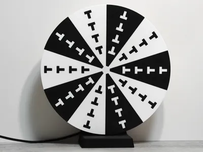 Camera Image Shutter Test Rotating Disc