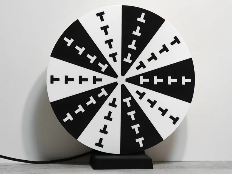 Camera Image Shutter Test Rotating Disc