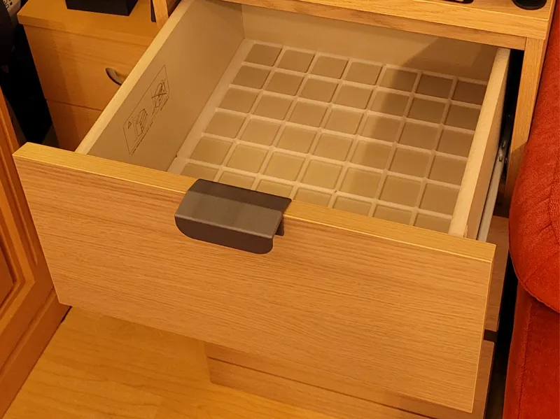 Gridfinity Baseplate IKEA MALM Chest 3 drawer 40mm