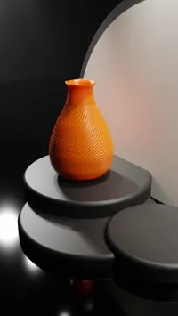 Vase spirale minimaliste — photo 3