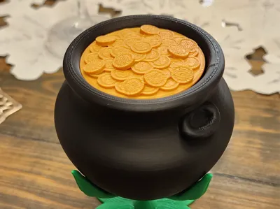 Pot O Gold With Stand - Custom Creation Series