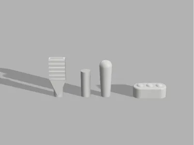 Airbus A320 Lights Switch Caps Set