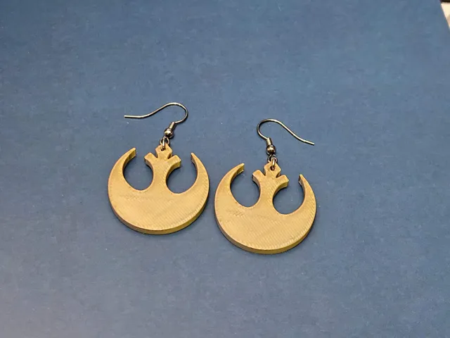 Star Wars Rebel Earrings