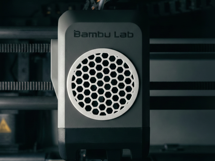 P2S Fan Cover Toolhead Honeycomb