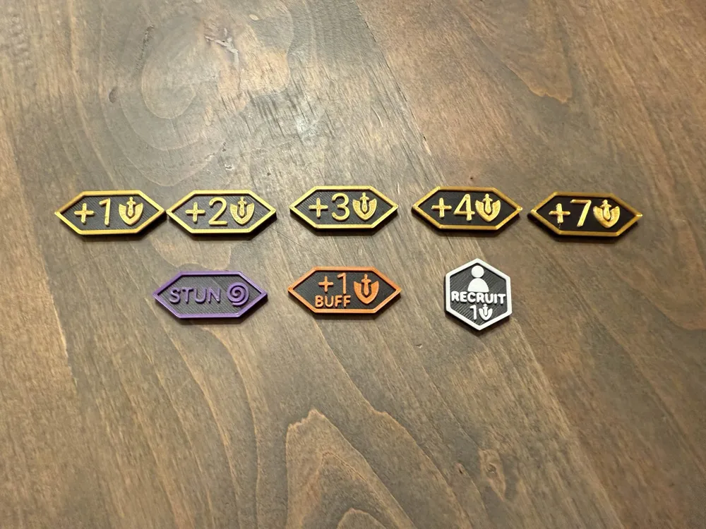 Riftbound TCG Tokens - Free 3D Print Model - MakerWorld