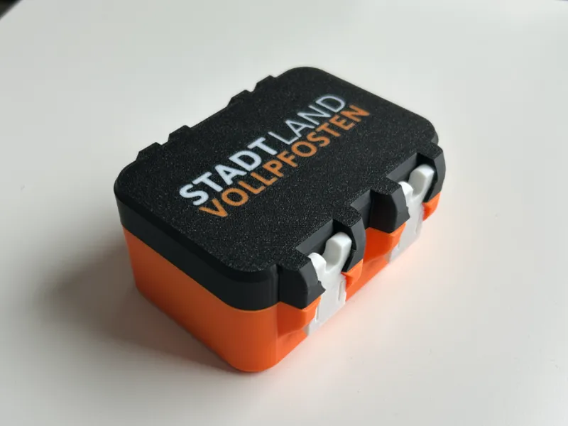 Stadt Land Vollpfosten Card Box - SnapLock