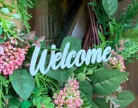 Panneau « Welcome » — photo 1