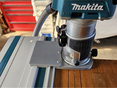 Palm Router Rail Sled
