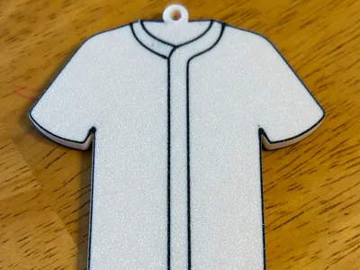 Generic baseball jersey - customizable name/number