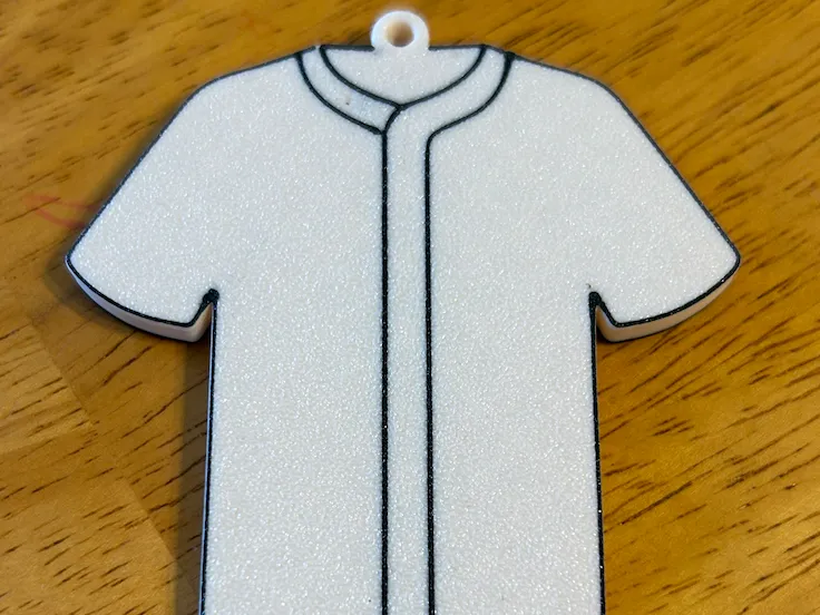 Generic baseball jersey - customizable name/number