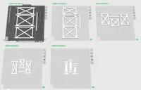 Various Sizes of Struts