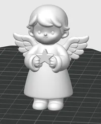 Petit ange à l'étoile de Noël — photo 3