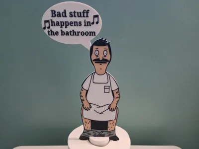 Bob's Burgers Spare Toilet Paper Topper