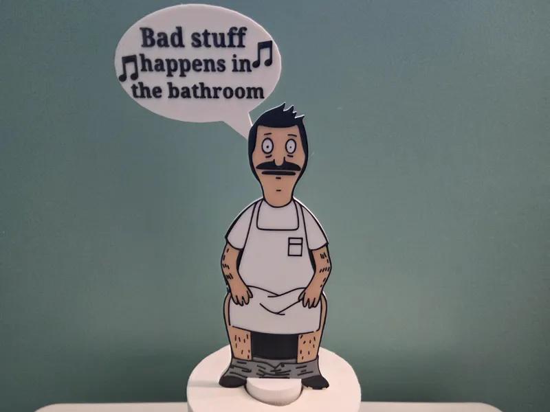 Bob's Burgers Spare Toilet Paper Topper