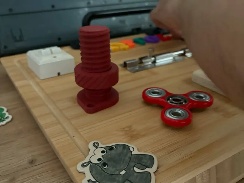 Busy board Bolt & Nut