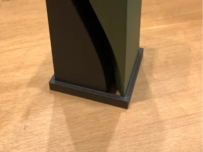 Modern Abstractia Design Vase Base
