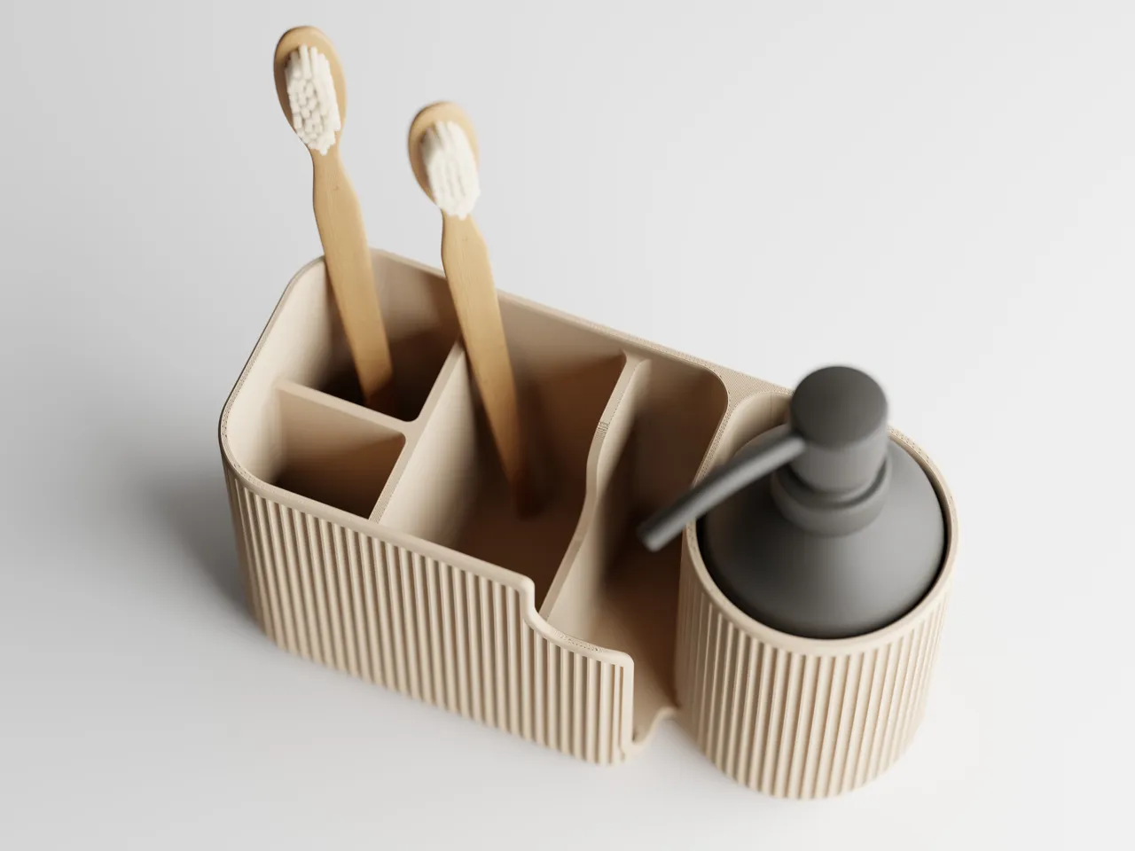 Duova – The Elegant Oval Organizer for Bath & Desk view 4