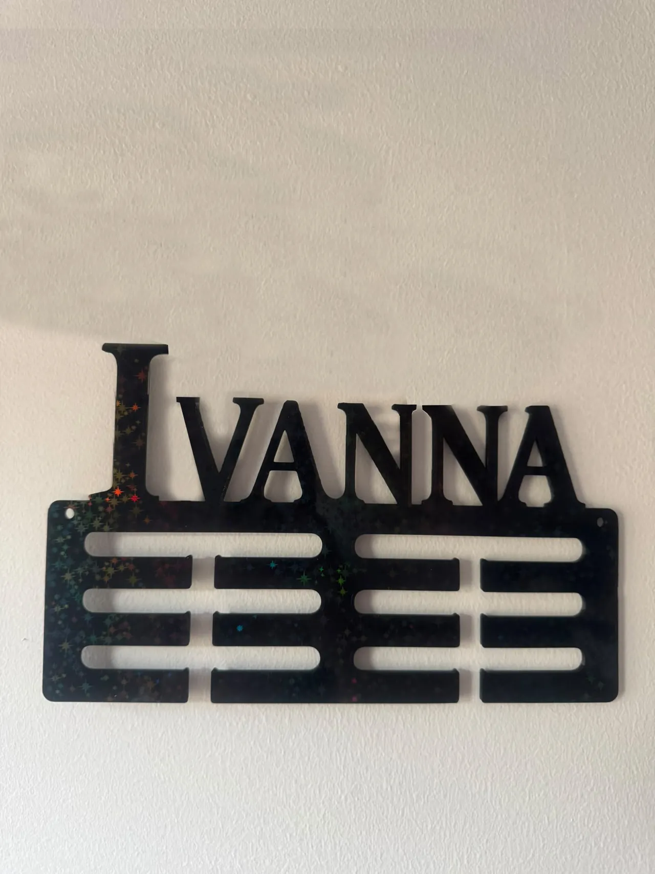 Personalized Medal Hanger |Fully Customizable Name view 2