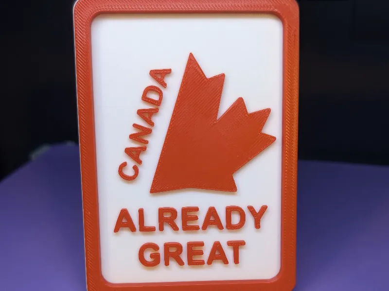 Canada, Great Already Plaque