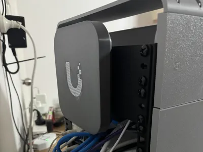 2U 10in Mini-Rack Mount for Apex3D Unifi AP Shell