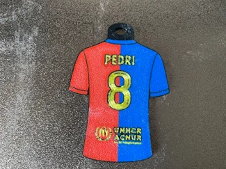 Pedri camiseta llavero 