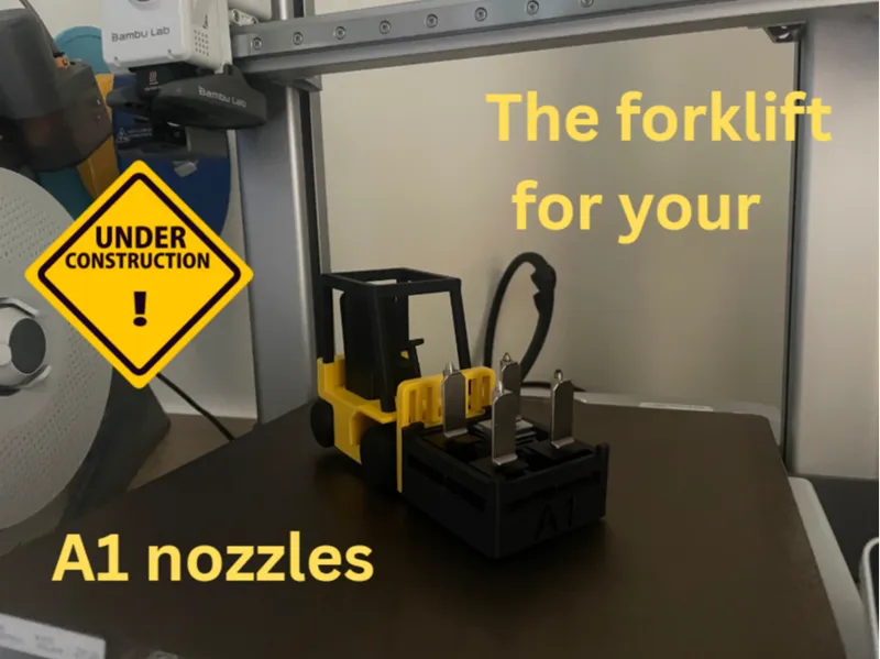 A1 Nozzle holder forklift 