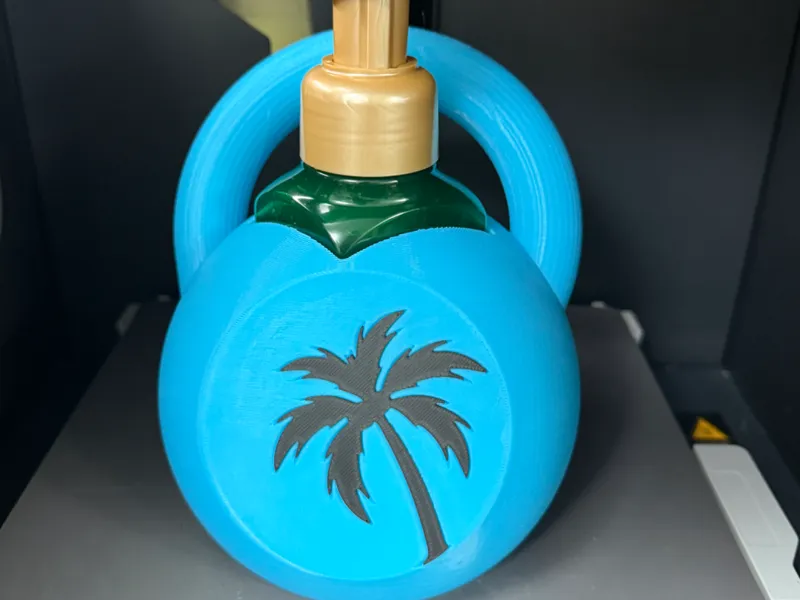 kettlebell BBW soap holder- NO AMS & logo version