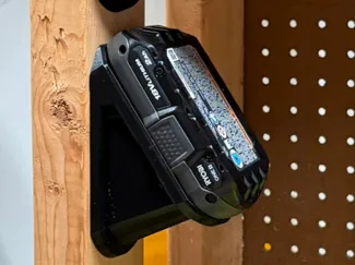 Ryobi Battery Screw Mount to 2x4