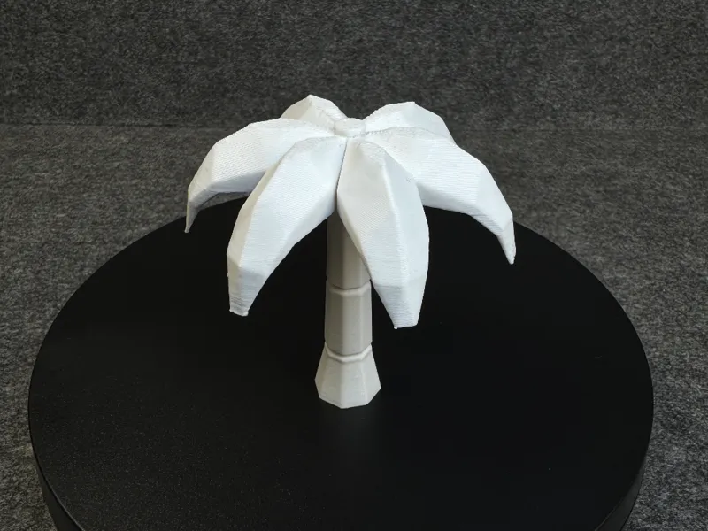 Low Poly Palm Tree