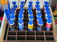 Rangement pour tubes de peinture et pinceaux — photo 5