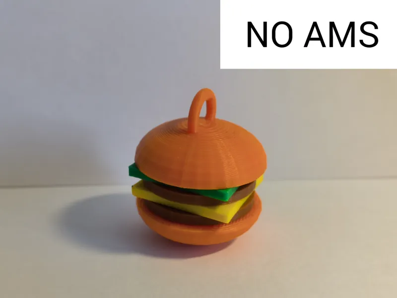 Customize burger trinket