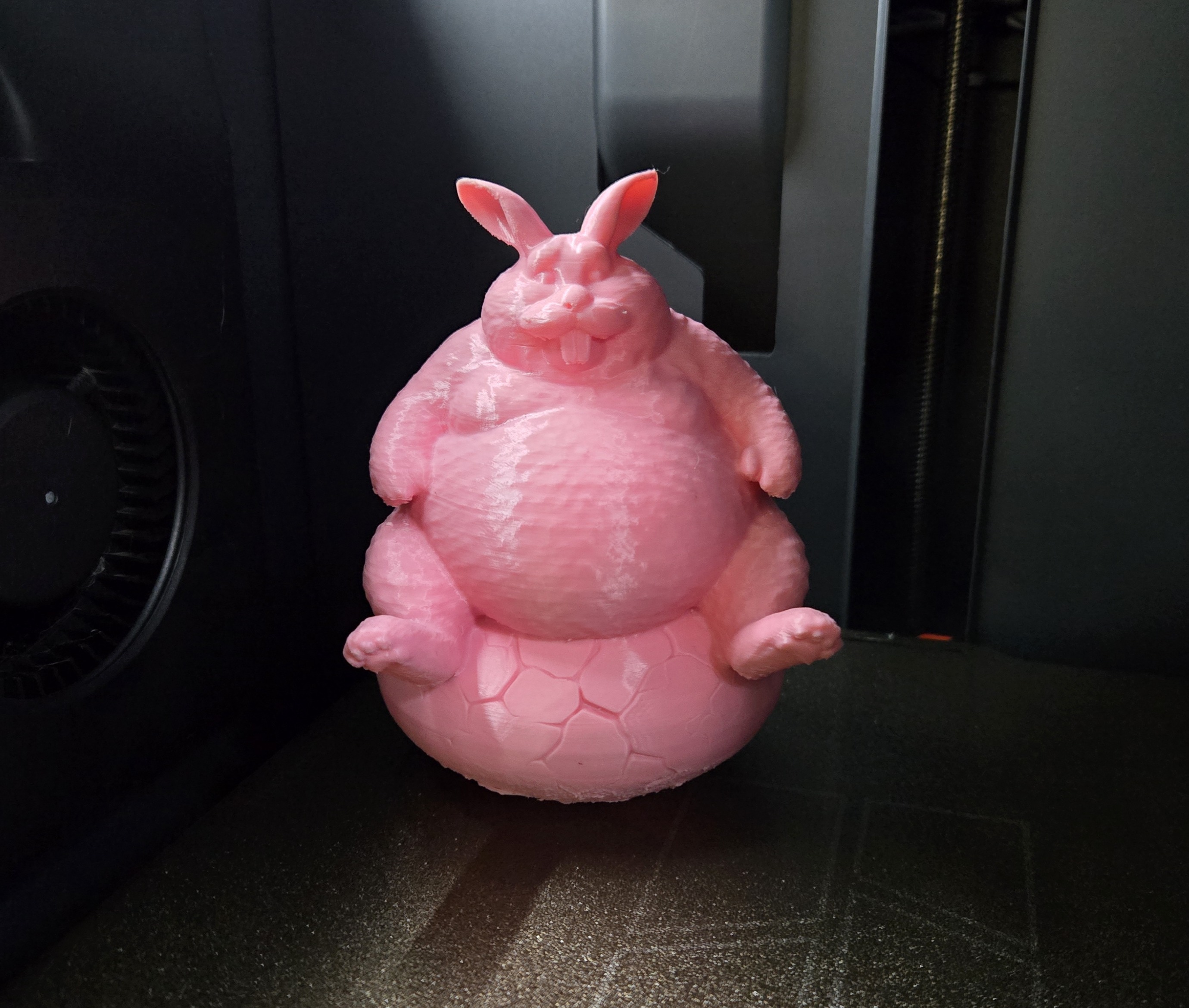 Miniatura 2 do modelo 3D Fat Easter Bunny