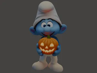Smurfs -Smurf Halloween-Puffo