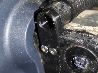 3/4" bilge pump transom dump