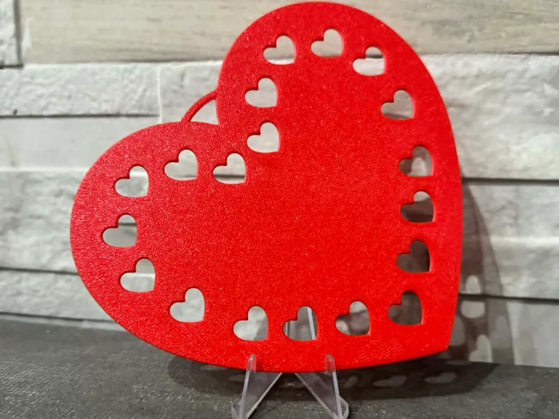 CUORE SAN VALENTINO 150X130X2mm
