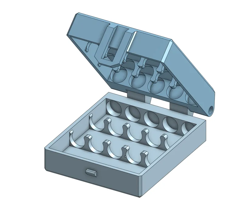 Fully Printable Heat Set Tip Case