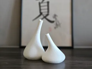 Organic Japandi vase