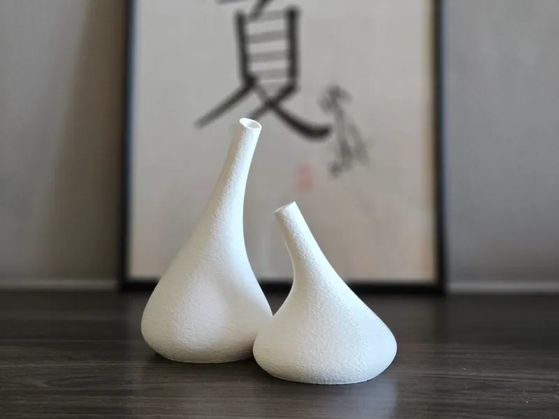 Organic Japandi vase
