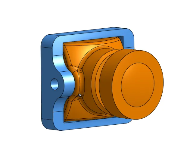 FPV cam adapter Nano to Micro  (14mm to 19mm)